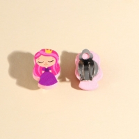 Бижутерия «Самя милая» набор для девочек: серьги клипсы и кольцо, 6 х 9 см Бижутерия «Самя милая» набор для девочек: серьги клипсы и кольцо, 6 х 9 см