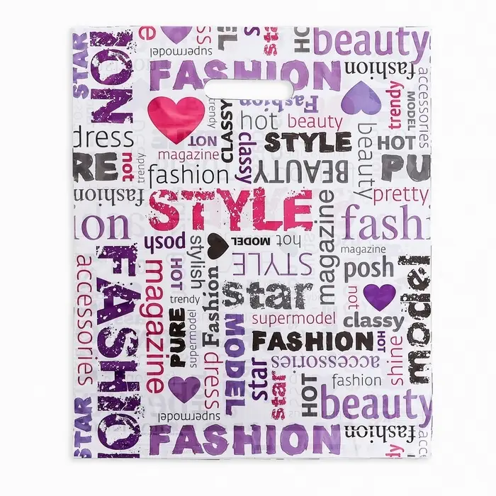 Пакет &laquo;Шоппер&raquo;, полиэтиленовый с вырубной ручкой, 36&times;43 см, 35 мкм