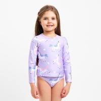 Купальник детский KAFTAN "Единороги", рост 122-128 см, лиловый Купальник детский KAFTAN "Единороги", рост 122-128 см, лиловый