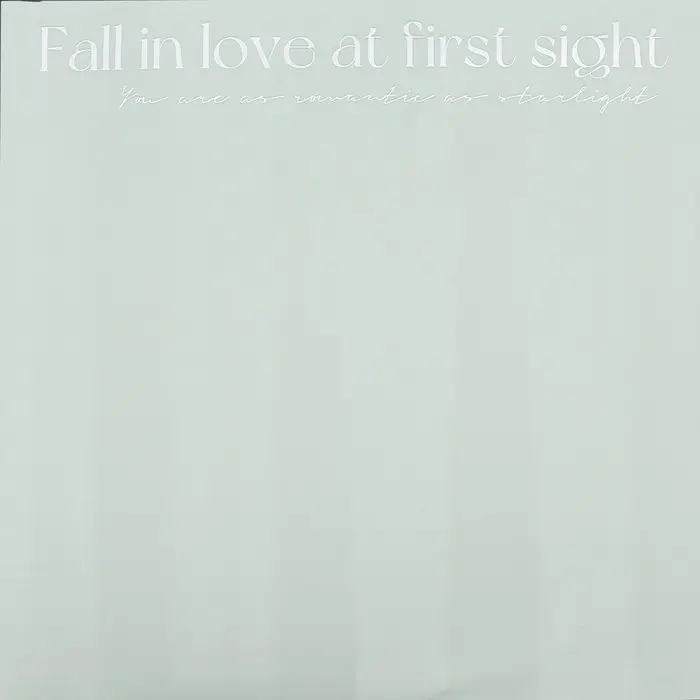 Пленка для цветов матовая, &laquo;Любовь&raquo;, 58&times;58 см, зелёный