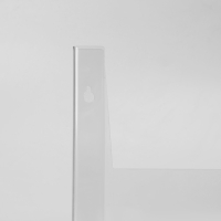 Настенная подставка А4 объемная, 22&times;3&times;30 см, оргстекло 2 мм, В ЗАЩИТНОЙ ПЛЁНКЕ