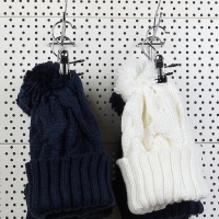 Крючок - вешалка с прищепкой, 10 шт. 5&times;2&times;11.5 см, цвет хром