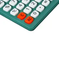 Калькулятор карманный, 08-разрядный, корпус зеленый