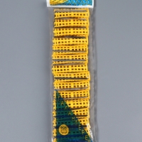 Бигуди на резинке, d = 1,5 см, 15 шт, цвет МИКС