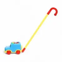 Каталка на палочке "Машинка" с шестеренками