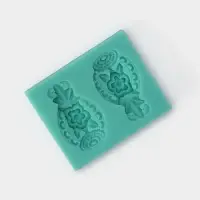 Молд для заливки &laquo;Гавайский ананас&raquo;, силикон, 7.5&times;6 см, зелёная