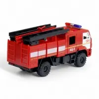 Машинка металлическая &laquo;Пожарная автоцистерна&raquo;, открываются двери, 15 см