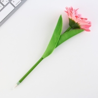 Ручка прикол шариковая синяя паста «Розовая гербера» подарочная на 8 марта Ручка прикол шариковая синяя паста «Розовая гербера» подарочная на 8 марта