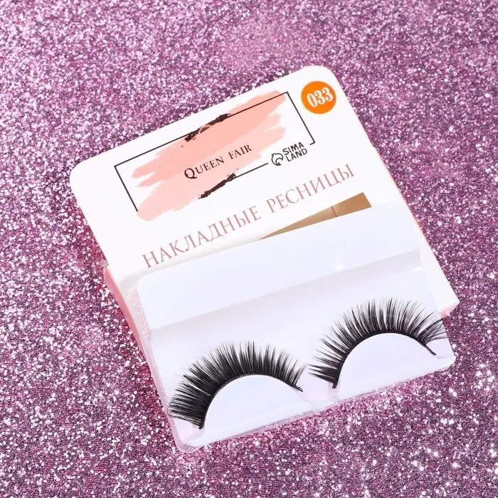 Ресницы накладные &laquo;Взгляд&raquo;, 11 мм, без клея, эффект МИКС