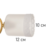 Люстра "Оливия" 2хЕ27 40т золото шампань 40х15х25 см BayerLux