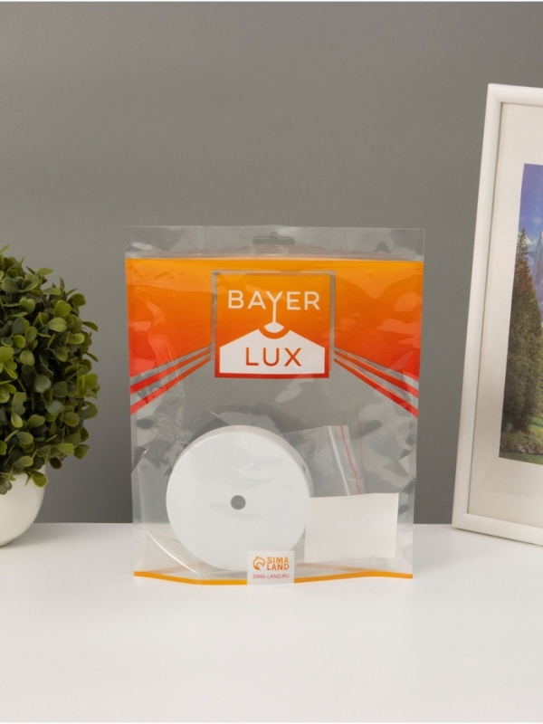 Чаша потолочная 10 см белый