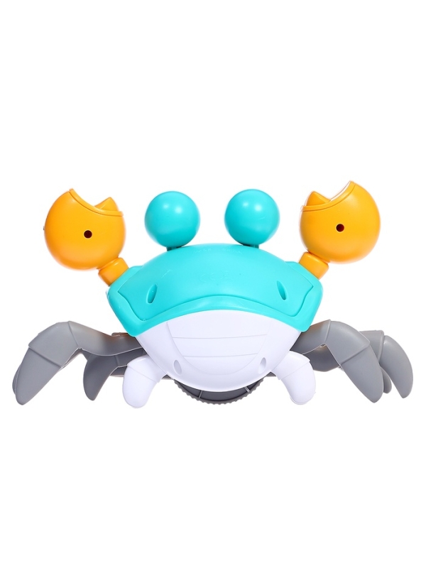 Музыкальная игрушка &laquo;Малыш Краби&raquo; звук, инерция, голубой