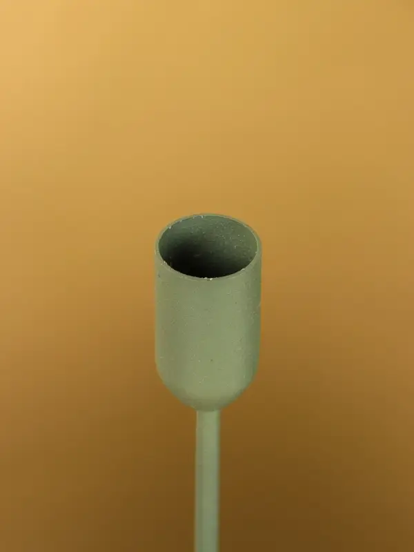 Подсвечник на 1 свечу текстурный "Болотный" 8х8х20 см