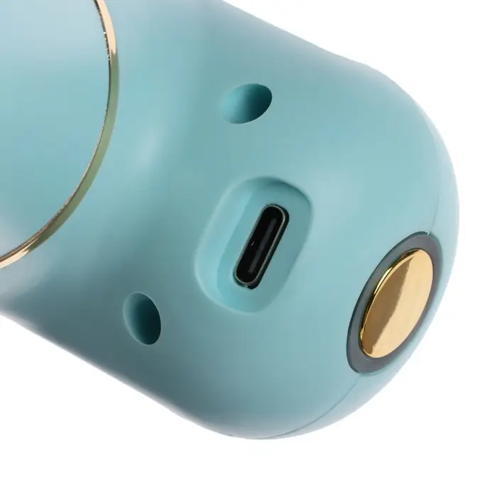 Массажёр для тела LEM-54, перкуссионный, 4 режима, 1200 мА/ч, голубой