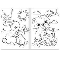 Набор раскрасок &laquo;Для самых маленьких&raquo;, 4 шт. по 16 стр., формат А4