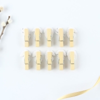 Набор прищепок для украшения вербы &laquo;Кролики&raquo; на пасху, 10 х 12 см.