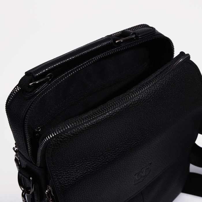 Сумка мужская Goran Tomp, цвет чёрный Сумка мужская Goran Tomp, цвет чёрный