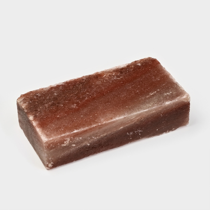 Кирпич из иранской горной соли, 20х10х5 см, цвет микс Кирпич из иранской горной соли, 20х10х5 см, цвет микс