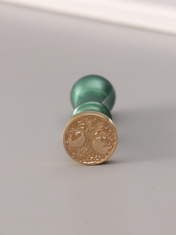 Сургучный набор "Дерево" печать, ручка, сургуч 12,5х10х3,6 см