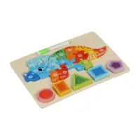 Деревянный 3D- пазл для малышей