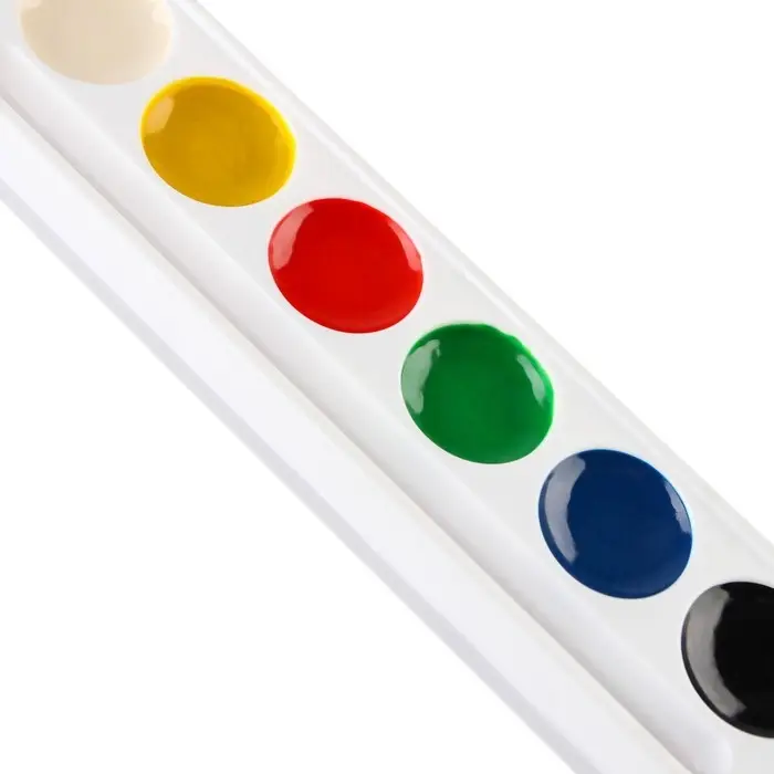 Акварель медовая &laquo;Тачки&raquo;, 6 цветов в картонной коробке, без кисти