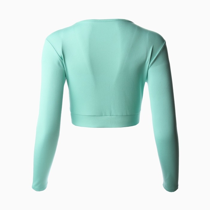 Топ (рашгард) спортивный женский MINAKU цвет светло-зеленый, р-р 44