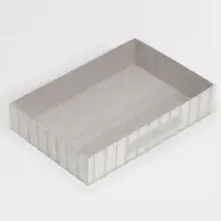 Кондитерская упаковка, коробка для макарун с PVC крышкой, &laquo;Дерево&raquo;, 18 х 12 х 3.5 см