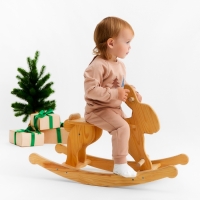 Костюм (свитшот и брюки) Крошка Я "Новогодние игрушки", рост 62-68 см