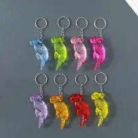 Брелок пластик "Попугай Ара" МИКС 6,8х2,5х1,5 см