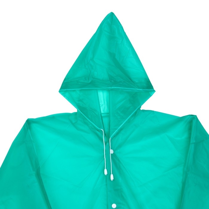 Дождевик &laquo;Динозаврики&raquo; со светоотражающими наклейками, рост 120-160 см