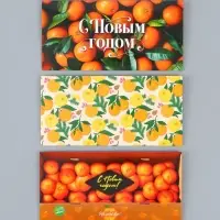 Набор конвертов &laquo;Новогодний&raquo; 15 штук, 16,5 x 8 см