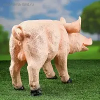 Садовая фигура "Свинка" 24х44см