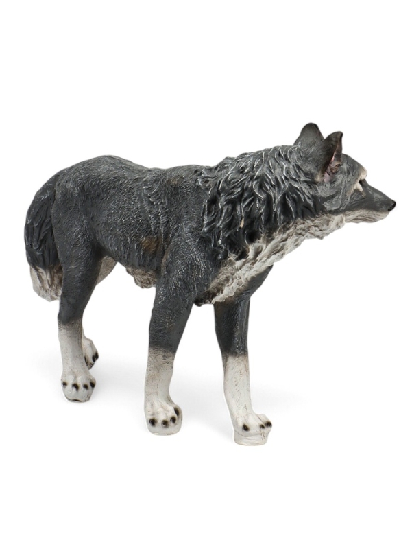 Садовая фигура из полистоуна &laquo;Волк&raquo;, 43&times;21&times;58 см