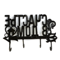 Ключница настенная &laquo;Счастье в дом&raquo;, 13.5 х 7.3 см