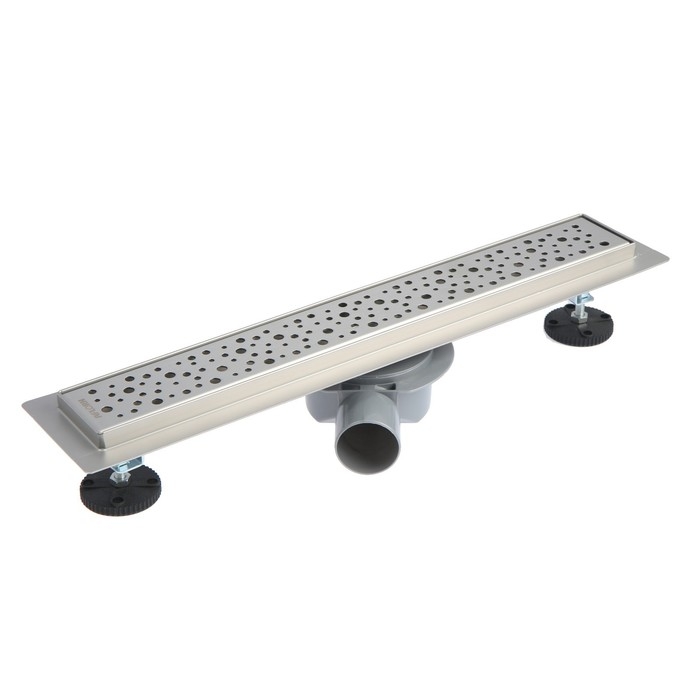 Трап линейный AFLORN AF20307-50, 500х70 мм, c флaнцeм своб. вращения 360°, нерж. сталь Трап линейный AFLORN AF20307-50, 500х70 мм, c флaнцeм своб. вращения 360°, нерж. сталь