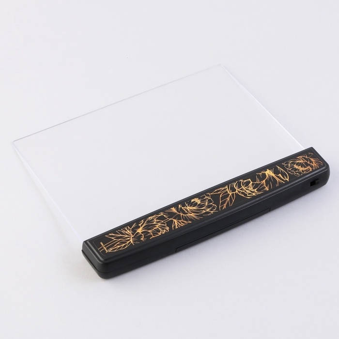 Подсветка-закладка для чтения книг &laquo;Цветы&raquo;, 14,5 х 17,5 см