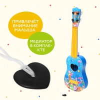 Игрушка музыкальная &laquo;Гитара. Волшебный мир&raquo;, 4 струны, цвета МИКС