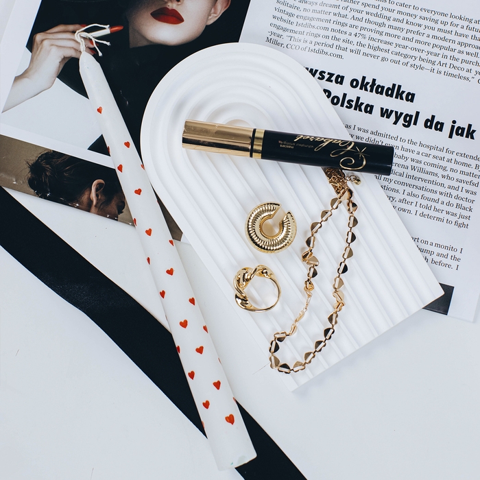 Подставка для украшений универсальная &laquo;Арка&raquo;, 20&times;11&times;1 см, цвет белый