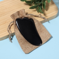 Массажёр Гуаша «Лапка», 9 × 5,2 см, цвет чёрный Массажёр Гуаша «Лапка», 9 × 5,2 см, цвет чёрный