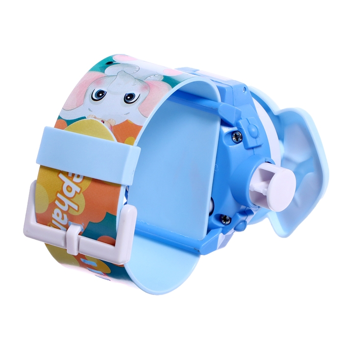 Часы-проектор &laquo;Слоник&raquo;, свет