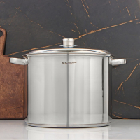 Кастрюля &laquo;Гретта&raquo;, 13 л, d=28 см, капсульное дно, индукция