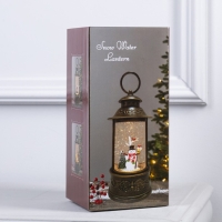 Светодиодная фигура «Фонарь со снеговиком» 11 × 21 × 11 см, пластик, батарейки ААх3 (не в комплекте), USB, свечение тёплое белое Светодиодная фигура «Фонарь со снеговиком» 11 × 21 × 11 см, пластик, батарейки ААх3 (не в комплекте), USB, свечение тёплое белое