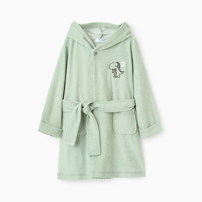 Халат для мальчика, цвет светло-зелёный, рост 110 см Халат для мальчика, цвет светло-зелёный, рост 110 см