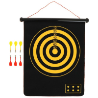 Дартс ONLYTOP, магнитное полотно диаметром 50 см, 6 дротиков Дартс ONLYTOP, магнитное полотно диаметром 50 см, 6 дротиков