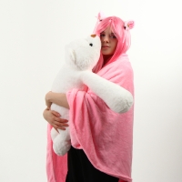 Мягкая игрушка &laquo;Медведь&raquo; с пледом, 70 см