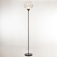 Торшер "Лаура" 1х15Вт Е27 черный 31х31х178см Торшер "Лаура" 1х15Вт Е27 черный 31х31х178см