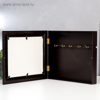 Ключница "Черные кони" Венге 26х31х4,5 см Ключница "Черные кони" Венге 26х31х4,5 см