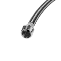 Подводка гибкая для воды ZEIN, фибро-нейлон, 1/2", гайка-штуцер, 150 см, черная Подводка гибкая для воды ZEIN, фибро-нейлон, 1/2", гайка-штуцер, 150 см, черная