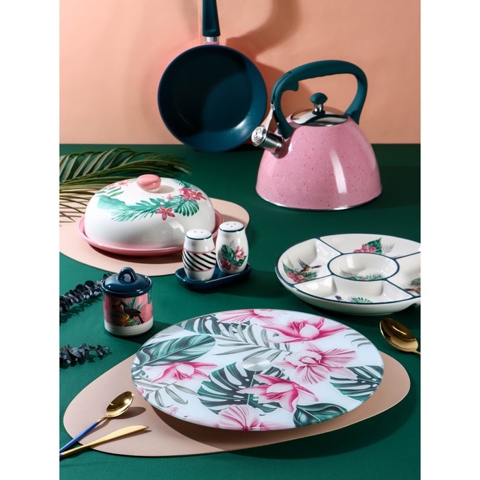 Сахарница Доляна &laquo;Тропики&raquo;, 150 мл, d=7 см