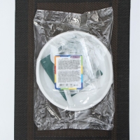 Набор пластиковой одноразовой посуды &laquo;Праздничный&raquo;, 6 персон, цвет МИКС